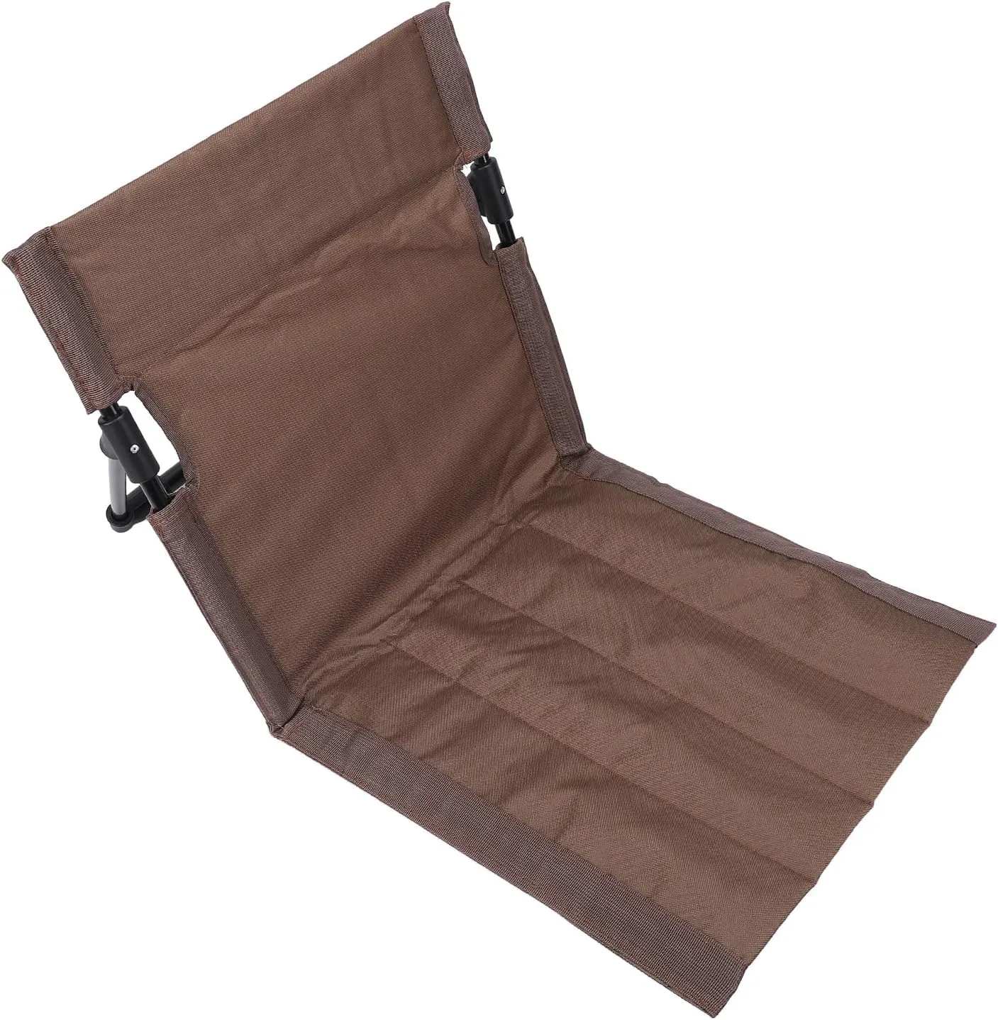 Beach Floor Chair, Light Portable Camp Floor Chair Breathable Aluminum Tube, Adjustable Back Support for Outdoor