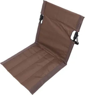 Beach Floor Chair, Light Portable Camp Floor Chair Breathable Aluminum Tube, Adjustable Back Support for Outdoor