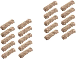 BESPORTBLE 2sets Camping Fire Starter Rope Survival Wick Lighter for Hiking Portable Wick Rapid Cooling Design 10pcs*2