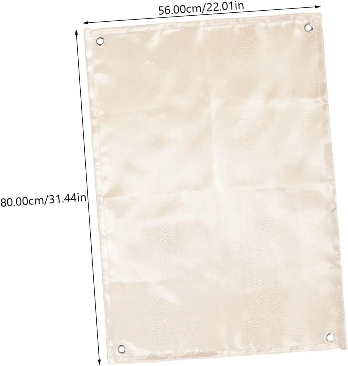 BESPORTBLE 5pcs Insulation Fireproof Mat Fireproof Blanket for Camping Emergency Survival Heat-Resistant Blanket