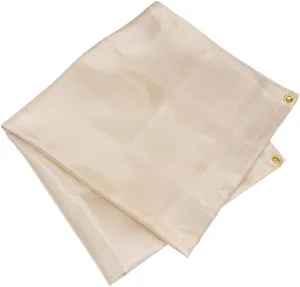 BESPORTBLE Camping Fire Retardant Blanket Heat Resistant Fabric for Bonfire Barbecue and Outdoor Safety for Emergency Fire Protection and High Temperature Resistance