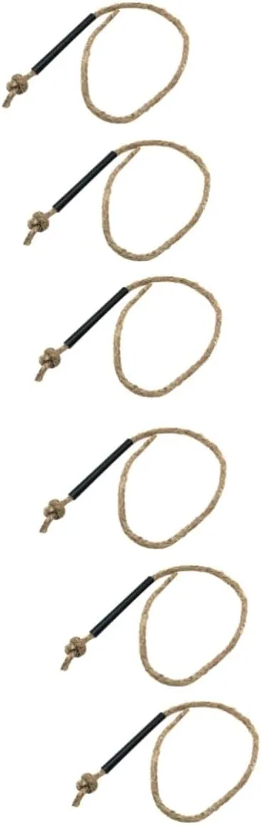 BESPORTBLE Kindling Wax Rope Camping Fire Rope Ferrocerium Waterproof Survival Cord Fire Starter Survival Waxed