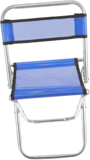 BESPORTBLE Lightweight Outdoor Folding Chair Compact Fishing Stool for Camping Portable Small Camping Chair Random Color