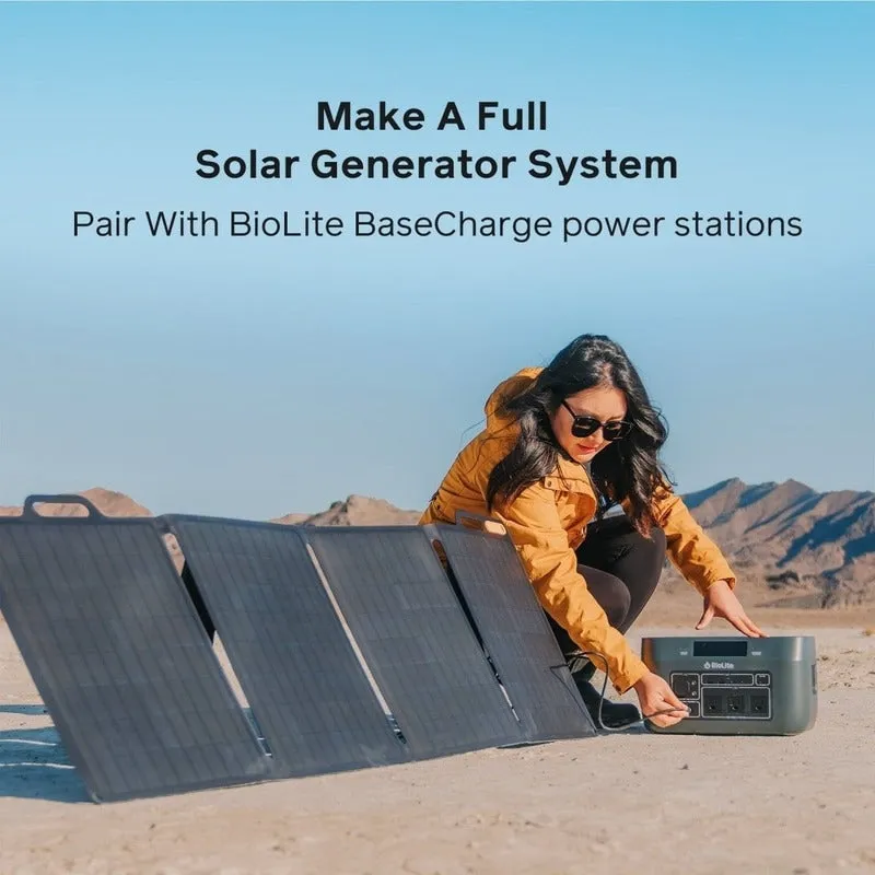 BioLite SolarPanel 100 - Portable Lightweight