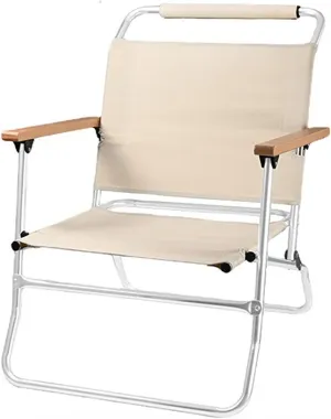 BK&MF Portable Folding Camping Chair,Outdoor Camping Lounge Chair with Padded Armrest Space Saving Comfortable Removable for Storage and Travel,A,57x50x74cm(22x20x29inch)