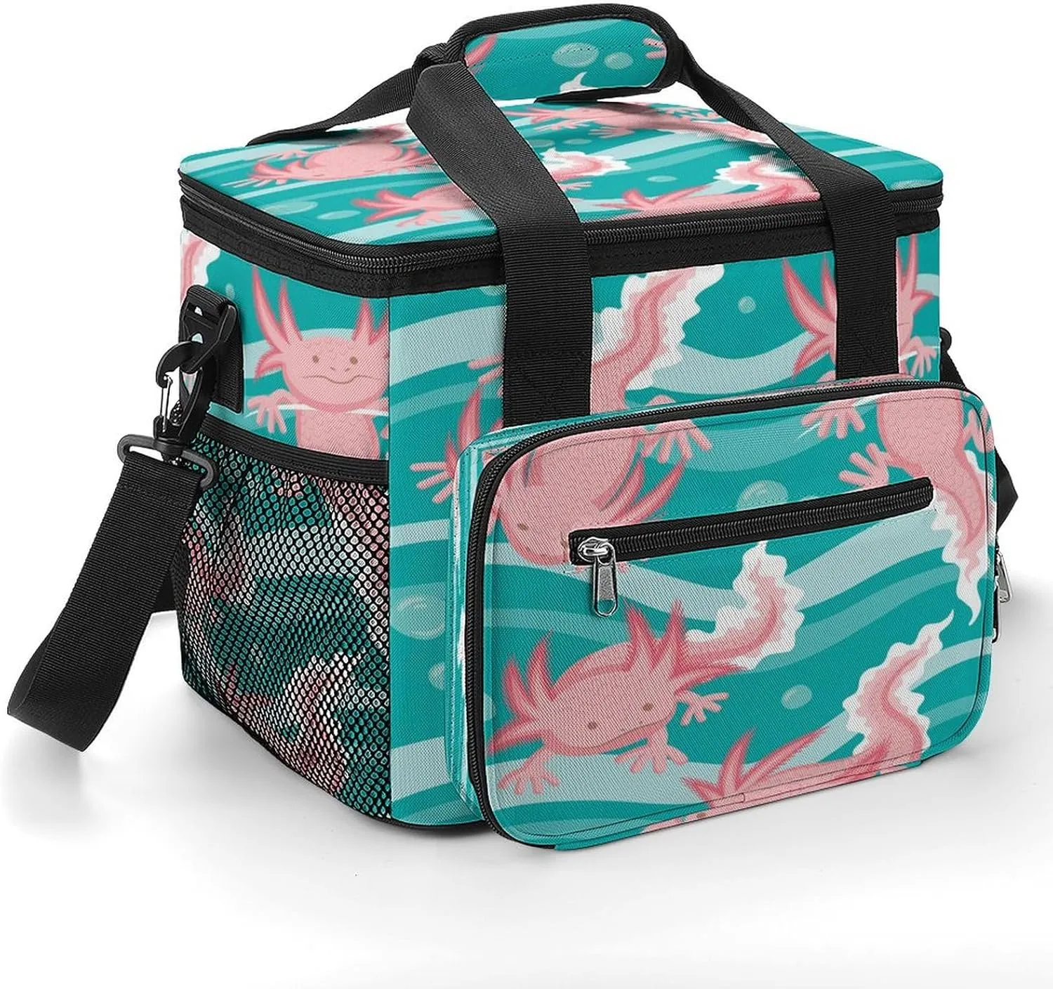 Blood-red Footprint 22.5L Insulated Camping Coolers Bag Halloween Horror Scary Large Leakproof Ice Chest for Beach Travel Picnic