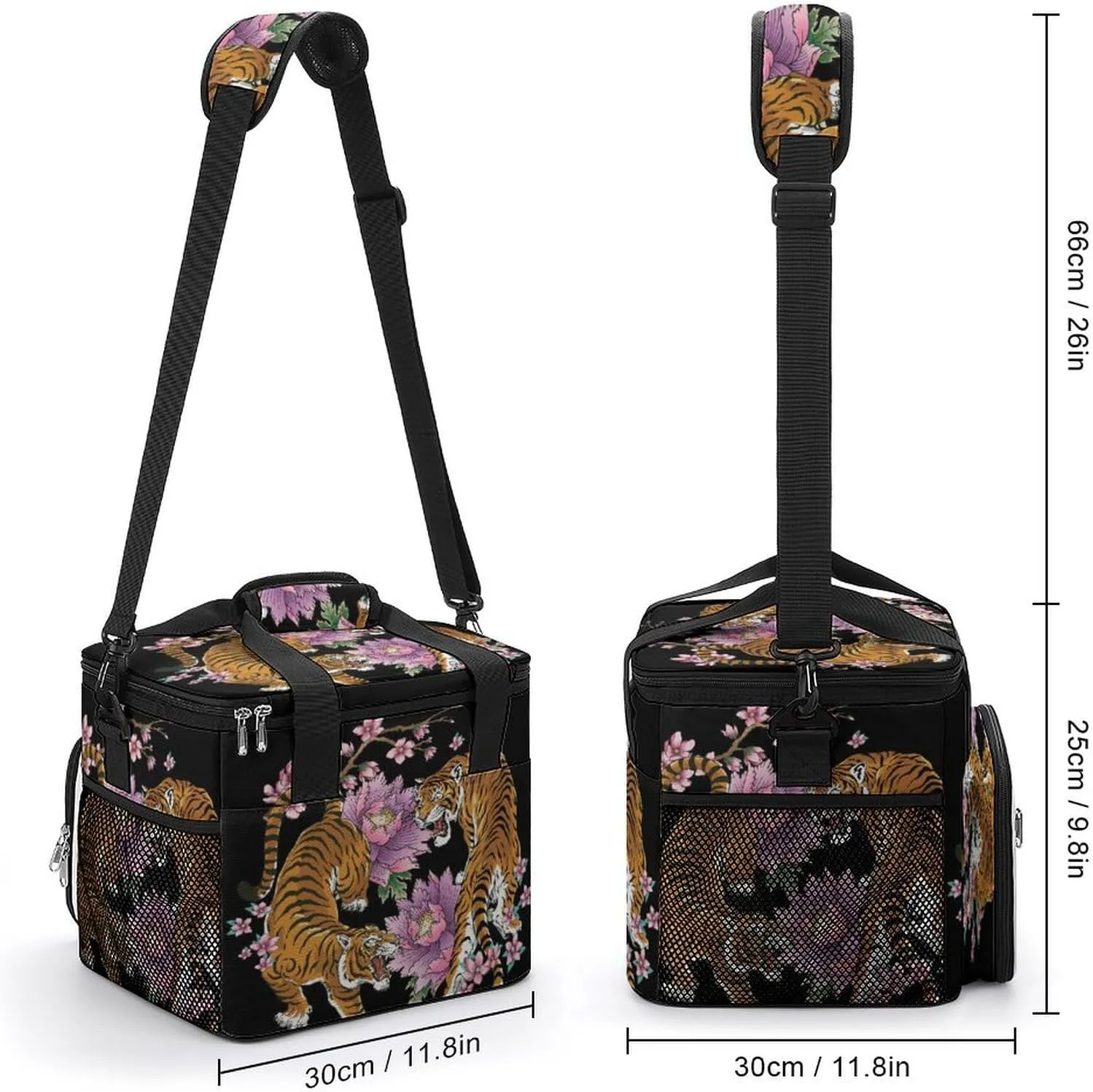 Blood Stains Spatter Portable 22.5L Soft Cooler Bag for Car Camping Halloween Horror Leakproof Ice Chest with Adjustable Strap Insulated Lunch Box for Work Hiking Picnic
