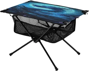 Blue Dragon Portable Folding Camping Table, Compact Lightweight Beach Table with Carrying Bag for Outdoor Picnics, BBQs, Camp