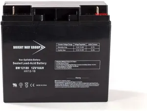 Bright Way Replacement Battery for Permobil 2K 12V 18Ah NB Mobility Scooter