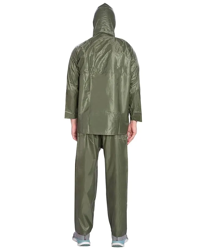 Btag Men's Lightweight and Waterproof Hood Raincoat