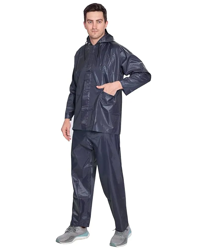 Btag Men's Lightweight and Waterproof Hood Raincoat