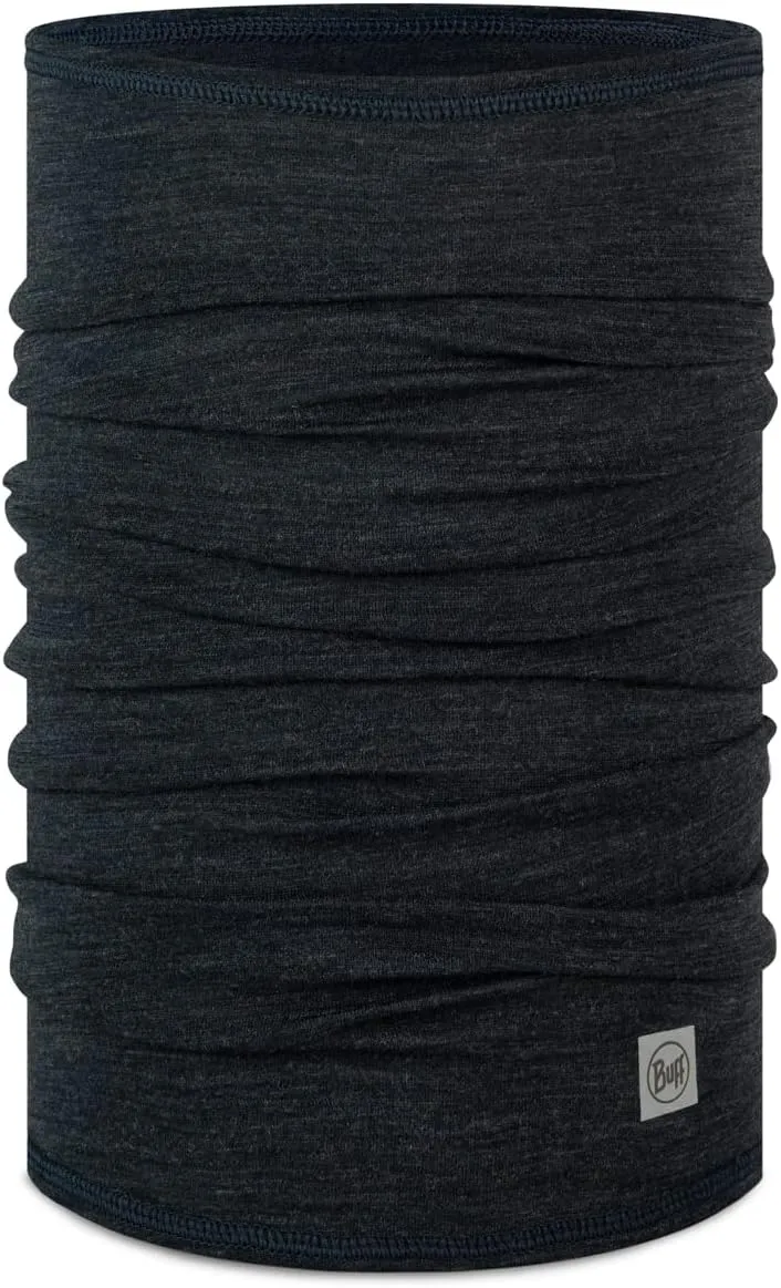 BUFF Lightweight Merino Wool Bike Neck Gaiter, 100% Ethically Sourced Wool, Reflective, Face Mask, Adult Size
