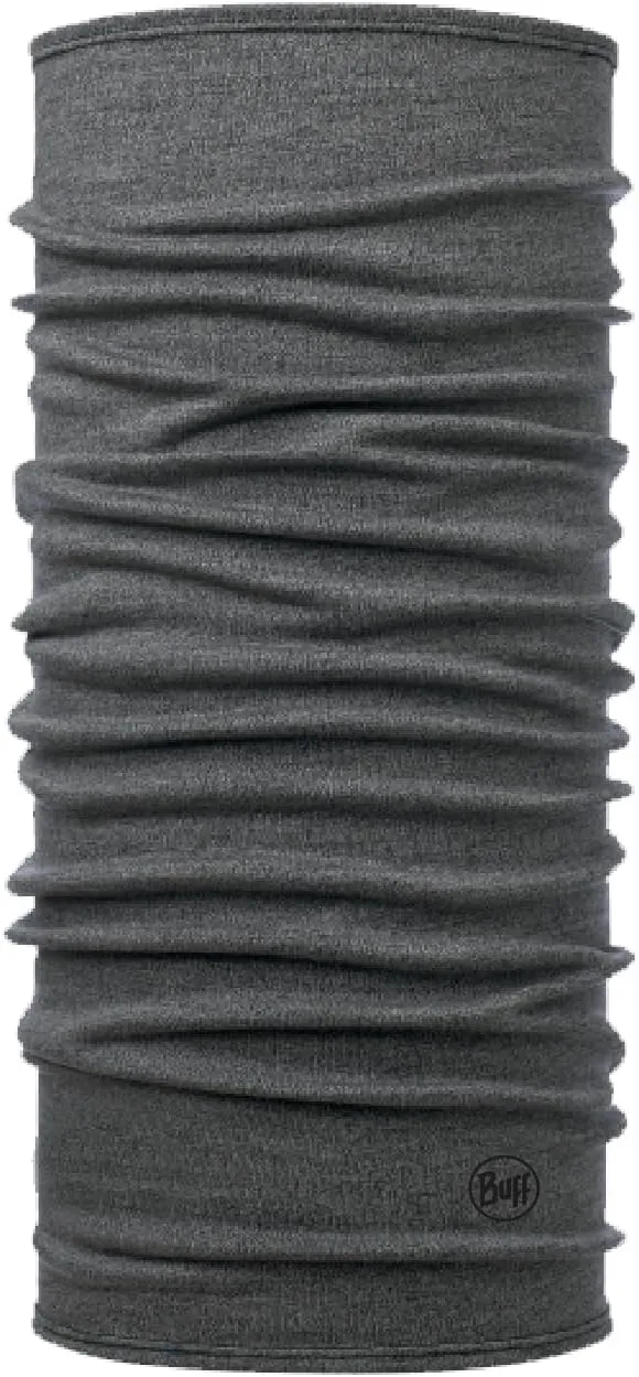 BUFF Midweight Merino Wool Neck Gaiter 100% Ethically Sourced Wool, Versatile, Temperature Regulating Face Mask, Adult Size