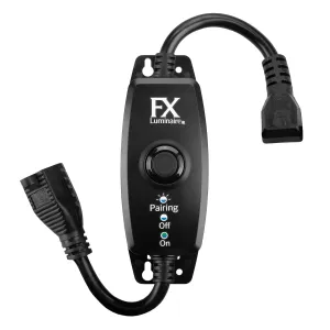 by Hunter FX-WiFi-Plug Outdoor-Rated WiFi Plug Wireless Control of Lighting Transformers and Outdoor Devices