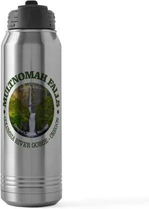 CafePress Multnomah Falls 30 Oz Stainless Steel Water Bottle 30 oz (887 ml) Stainless Steel Water Bottle