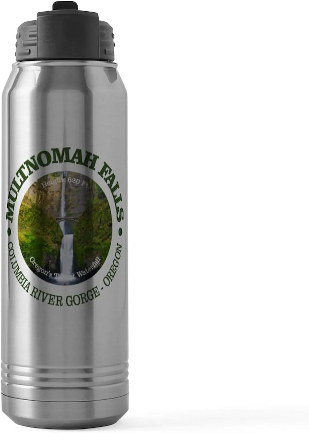 CafePress Multnomah Falls 30 Oz Stainless Steel Water Bottle 30 oz (887 ml) Stainless Steel Water Bottle