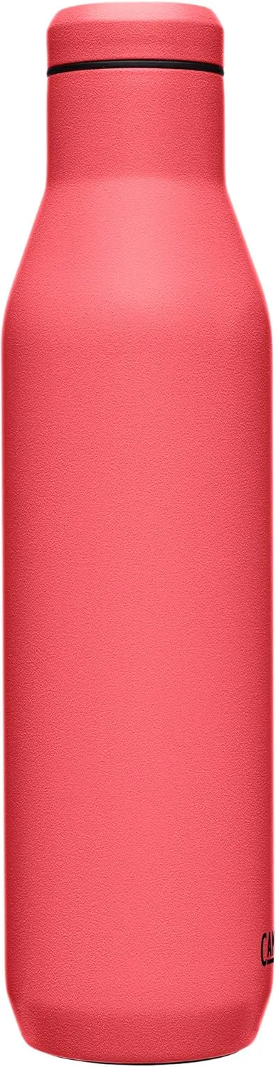 CamelBak Horizon Insulated Stainless Steel Water Bottle Drinkware Wild Strawberry, 25oz