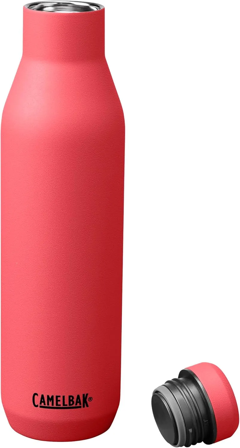 CamelBak Horizon Insulated Stainless Steel Water Bottle Drinkware Wild Strawberry, 25oz