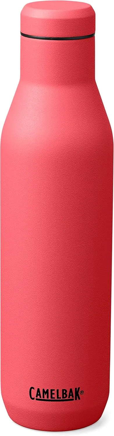 CamelBak Horizon Insulated Stainless Steel Water Bottle Drinkware Wild Strawberry, 25oz