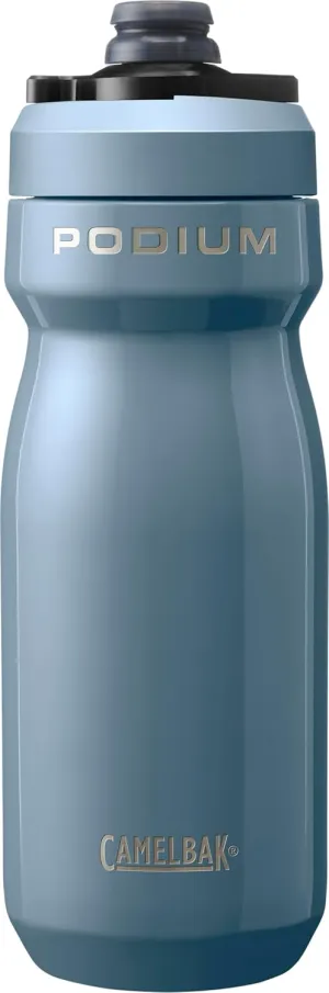 CamelBak Podium Steel Insulated Stainless Steel Bike Water Bottle – for Cycling, Fitness & Sports- Fits Most Bike Cages, 18oz - Pacific