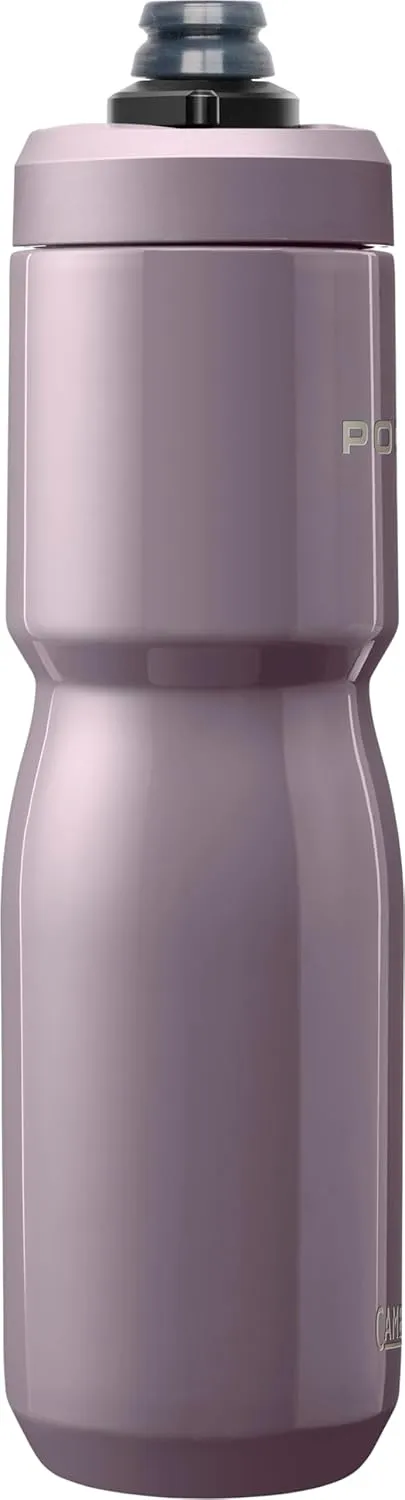 CamelBak Podium Steel Insulated Stainless Steel Bike Water Bottle – for Cycling, Fitness & Sports- Fits Most Bike Cages, 22oz - Violet
