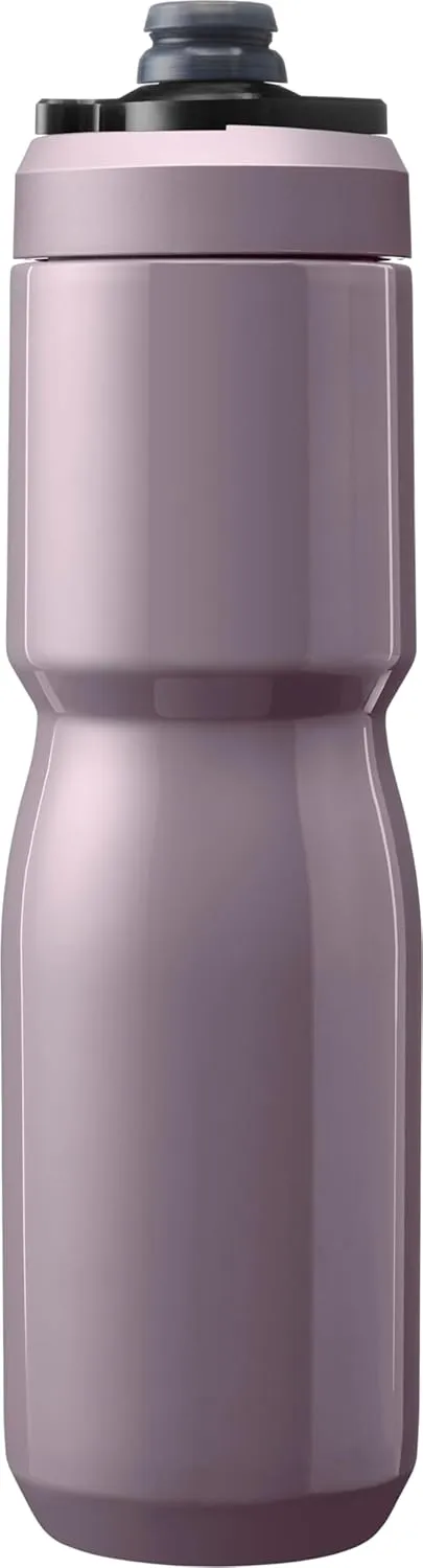 CamelBak Podium Steel Insulated Stainless Steel Bike Water Bottle – for Cycling, Fitness & Sports- Fits Most Bike Cages, 22oz - Violet