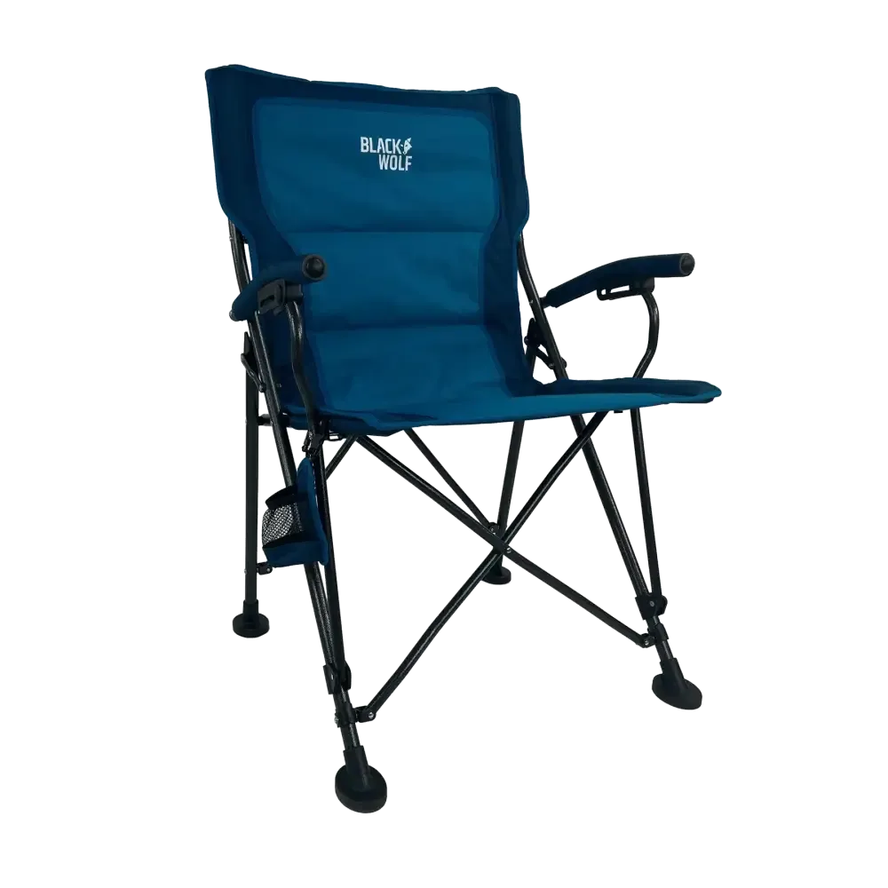 Camping Chair 4 Fold Gibraltar BlackWolf
