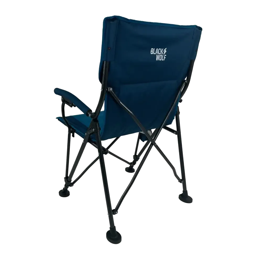 Camping Chair 4 Fold Gibraltar BlackWolf