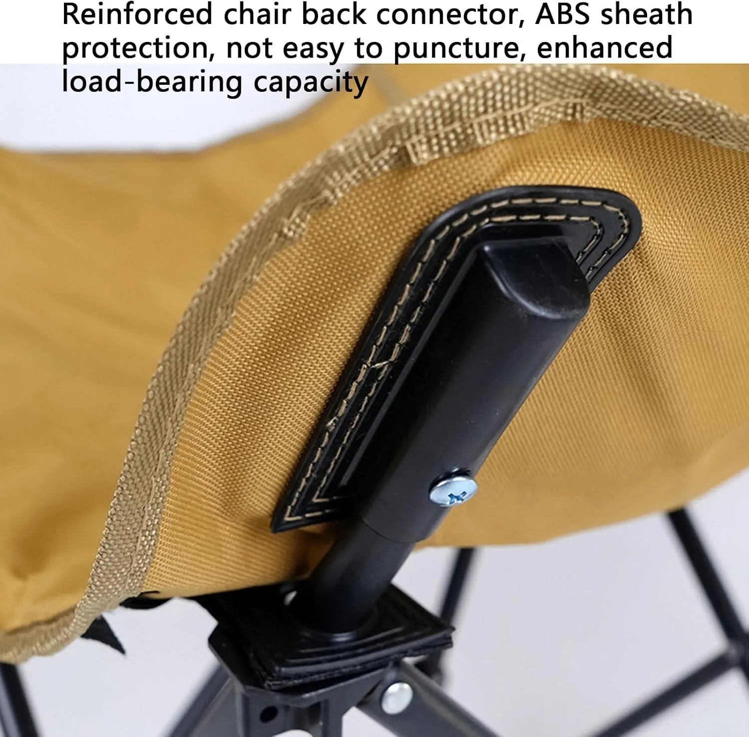 Camping Chair Heavy Duty Oversized Foldable Outdoor Chair 3 Levels Adjustable for Outside Travel Picnic Hiking-Green