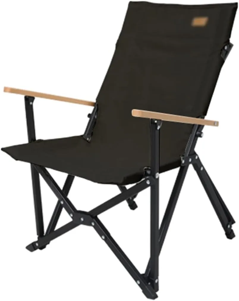 Camping Chair Lounge Chair Portable Aluminum Alloy Outdoor Fishing Chair, Easy to Store Foldable Beach Chair, Heavy Duty Compact Camping Chair, Load Bearing 260lb