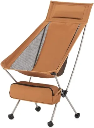 Camping Chair Ultralight Backpack Camping Chair Travel Hiking Foldable Portable Outdoor Beach Backpack Seat, Breathable Double-Sided Mesh Folding Chair