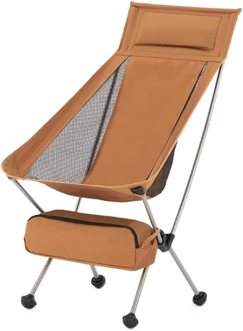 Camping Chair Ultralight Backpack Camping Chair Travel Hiking Foldable Portable Outdoor Beach Backpack Seat, Breathable Double-Sided Mesh Folding Chair