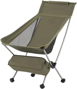Camping Chair Ultralight Backpack Camping Chair Travel Hiking Foldable Portable Outdoor Beach Backpack Seat, Breathable Double-Sided Mesh Folding Chair