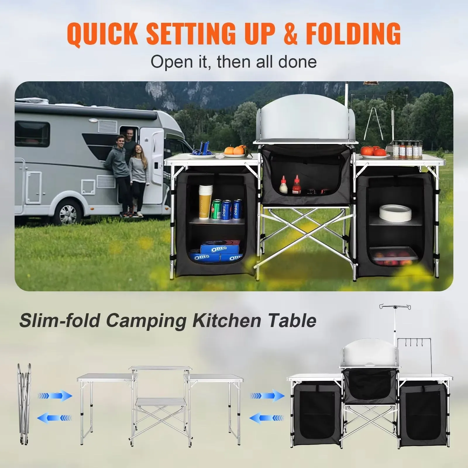 Camping Kitchen Table