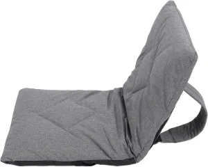 Camping Seat Cushion, Adjustable Back Support, Portable Outdoor Folding Padded Chair Seat Cushion, Hiking Fishing with Strap