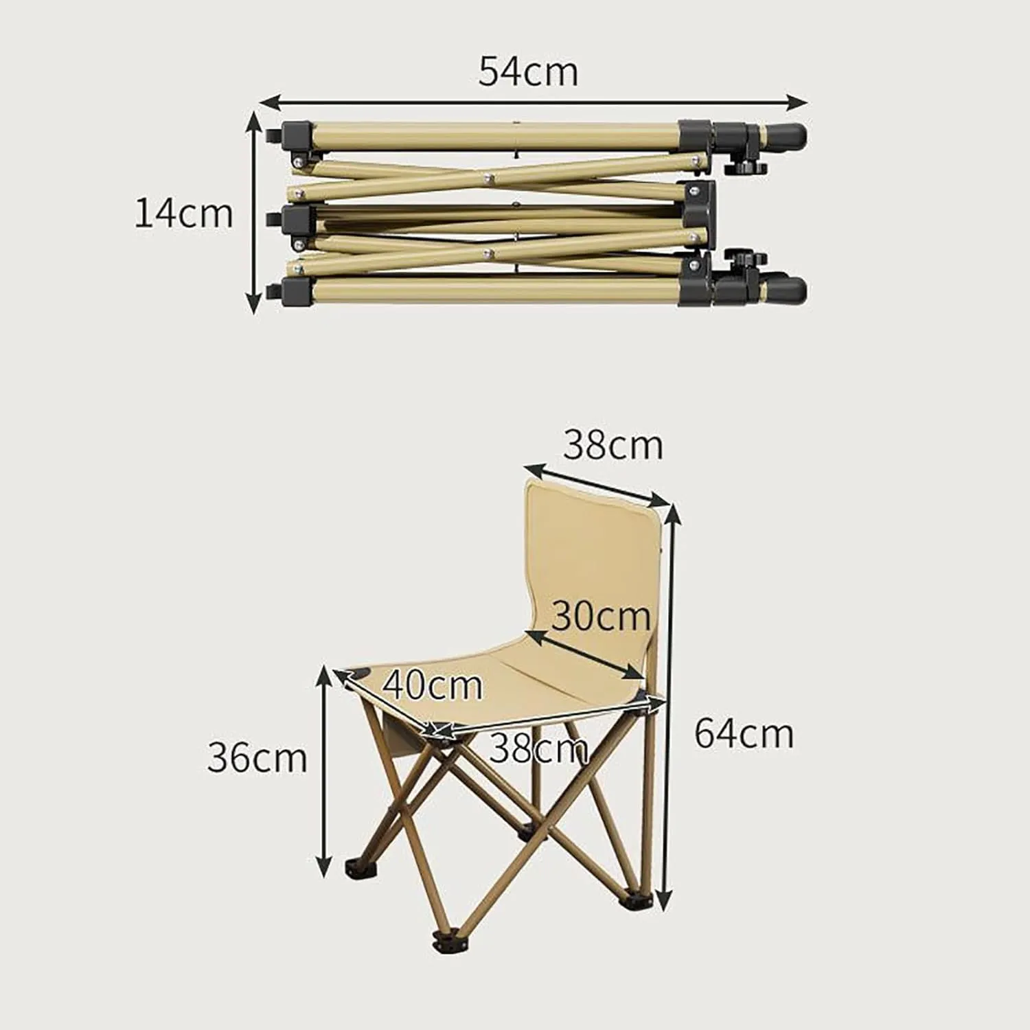 Camping Table Chair Set, Portable Folding Picnic Table with 6 Chairs, Lightweight Camping Table and Chair Set for Outdoor BBQ, Fishing, Hiking, Garden Parties,Black