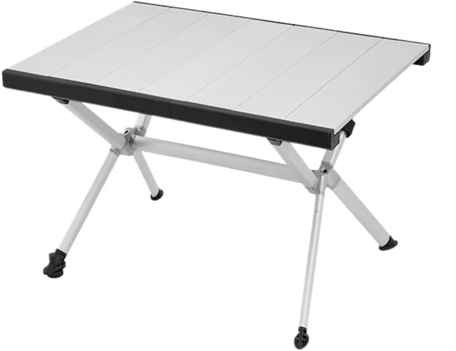 Camping Table Folding Tables Portable Camping Table That Roll-Up Lightweight Ultralight, Aluminum Folding Table with Carry Bag Picnic Table Foldable Table