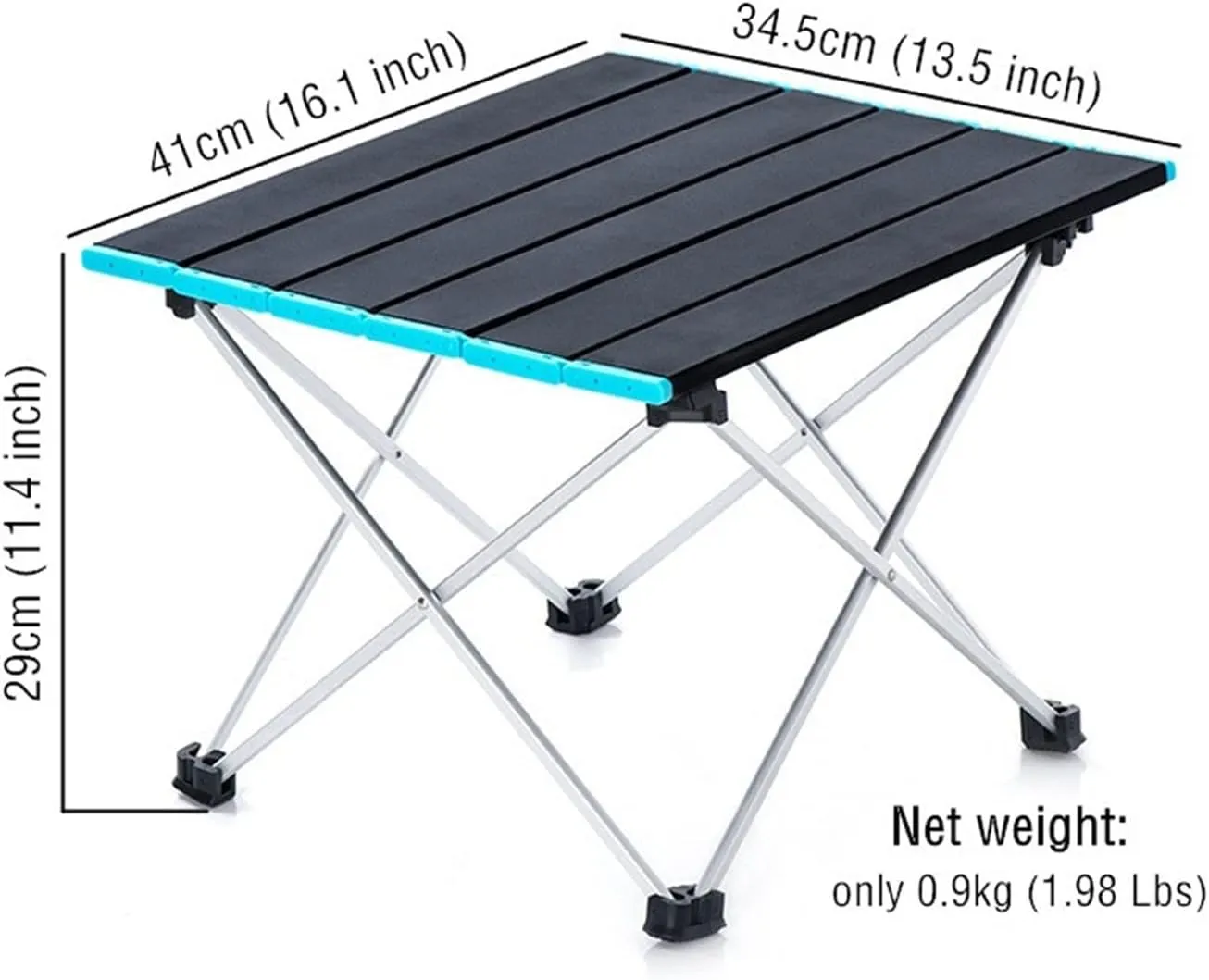 Camping Table Ultralight Portable Folding Camping Table Roll Up Aluminium Foldable Fishing Table Portable Camping Folding Table
