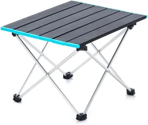 Camping Table Ultralight Portable Folding Camping Table Roll Up Aluminium Foldable Fishing Table Portable Camping Folding Table