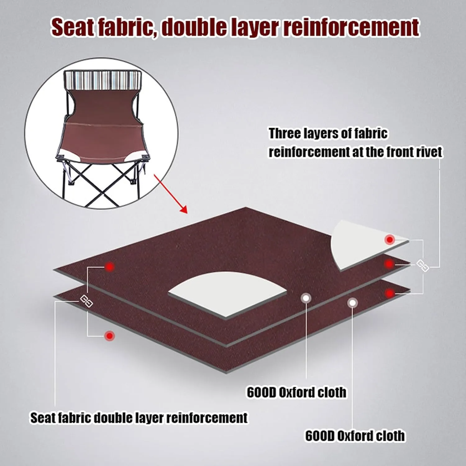 Camping Table with airs Set of 7, Portable Folding Table and Seats for 6 People, Picnic Aluminum Family Table air Set for Outdoor Garden Party