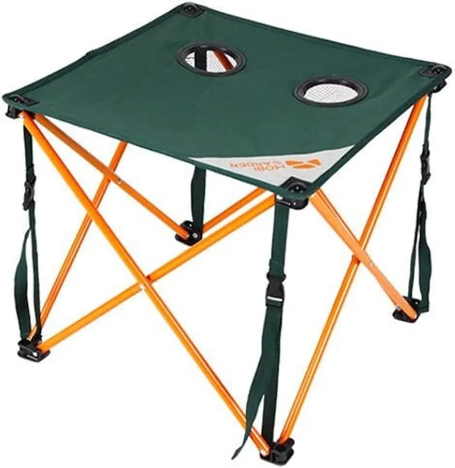 Camping Tables Mobi Garden Tourist Table Outdoor Camping Equipment Folding Table Nature Hike Barbecue Picnic Table Portable Mini Cloth Table(Green)