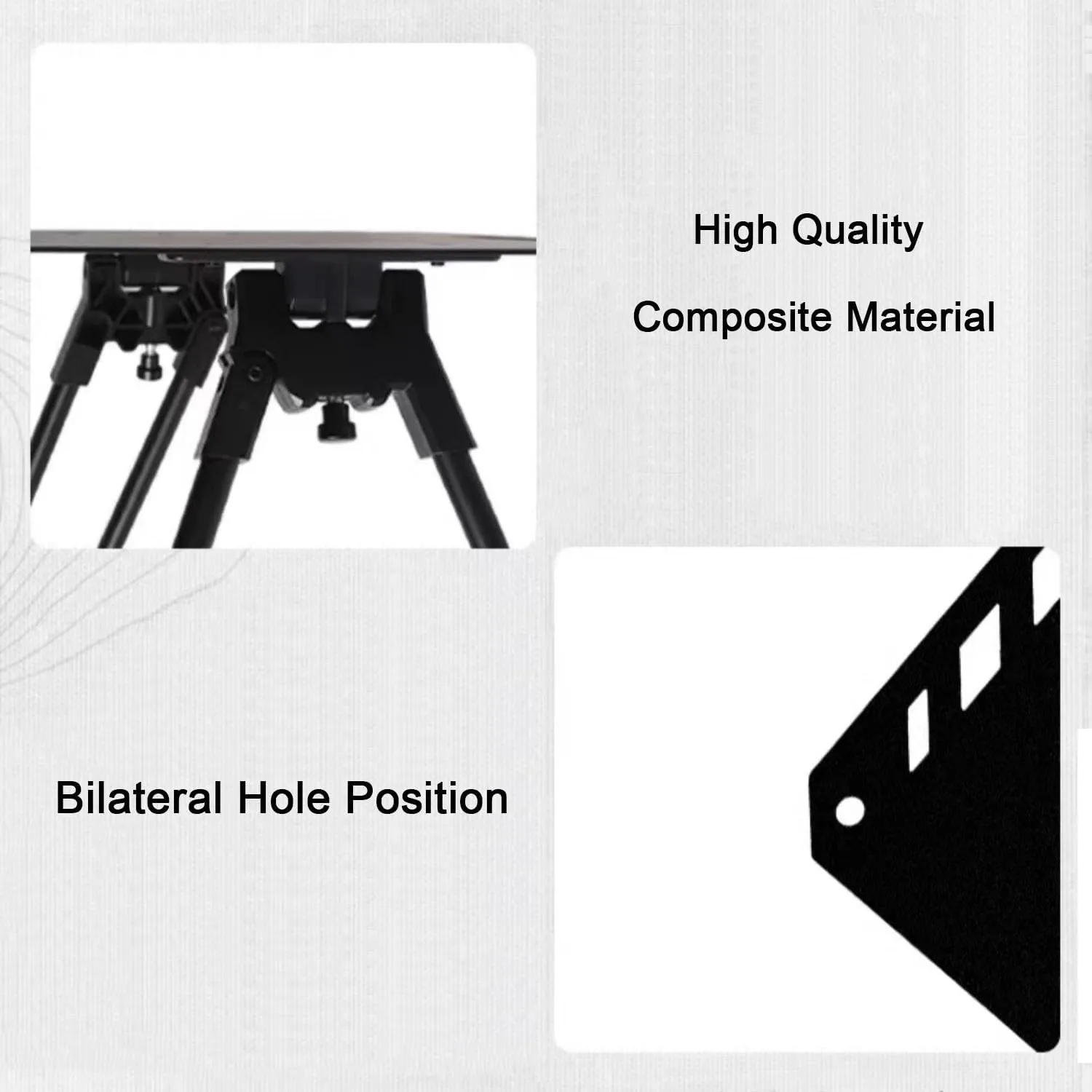 Camping Tables That Fold up Lightweight, Camping Table, Aluminum Camp Table, Lightweight Camping Equipment, for BBQ Garden Backyard (Color : Black, Size : A)