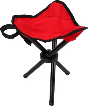 Camping Tripod Stool, Portable Foldable Lightweight Camping Tripod Seat for Hiking Hunting Walking Fishing Travel