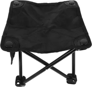 CANIGHT Foldable Chairs for outside Compact Camping Stool Lightweight Portable Stool Oxford Fabric Sturdy Material for Adults