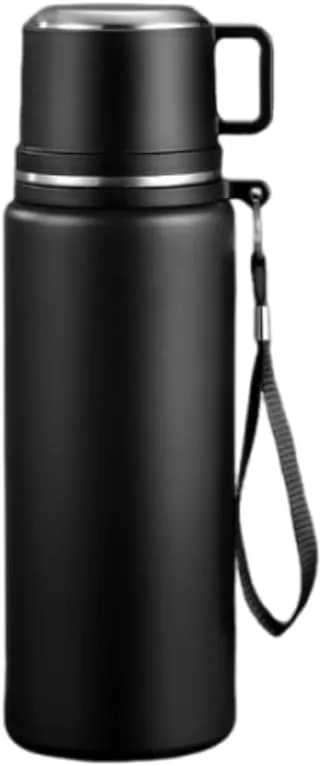 Car Vacuum Insulated Stainless Steel Water Bottle For Mazda Biante 2008-2018,Thermos Mug Leak Proof Insulated Water Bottle Reusable Water Bottle Travel Mug Thermo Mug,Black-800ml
