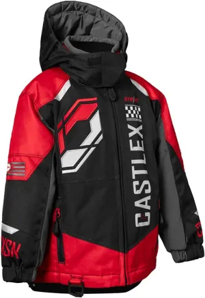 Castle X Toddler Strike G5 Jacket (Red/Black/Silver - 4T)