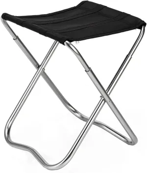 Chairs Collapsible Fishing Stool Compact and Portable Sturdy for Tall and Heavy Users