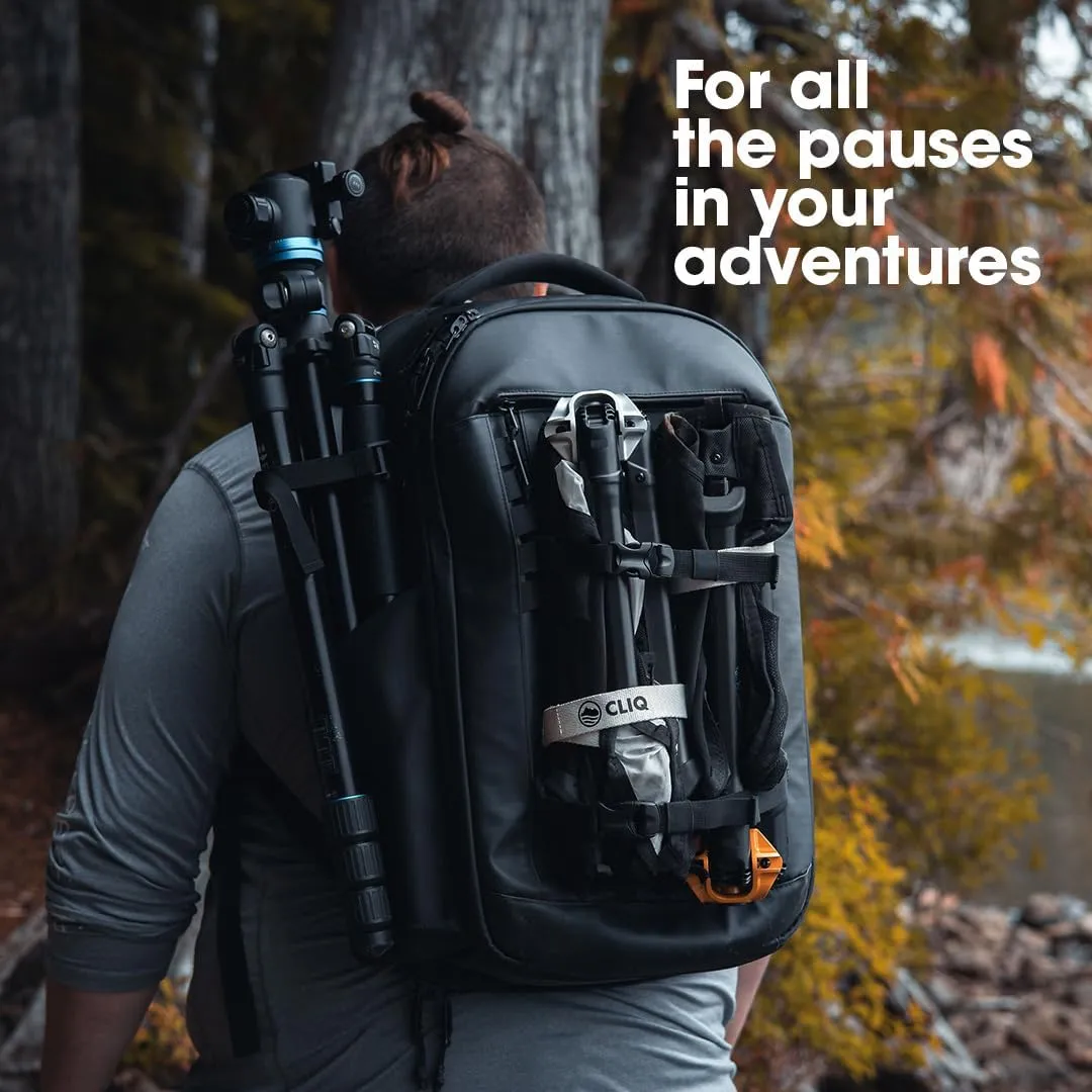 CLIQ Portable Chair - Lightweight Folding Chair for Camping - Supports 300 Lbs - Perfect for Outdoor Adventures - Mist