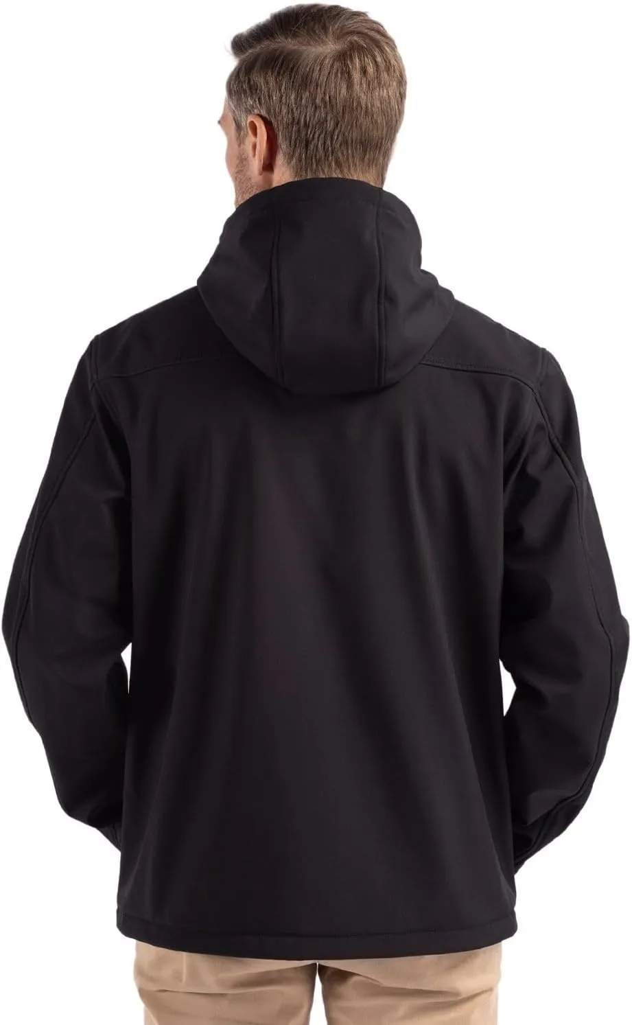 Clique Telemark Eco Stretch Softshell Full Zip Mens Hooded Jacket