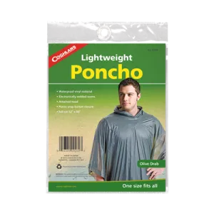 Coghlans Lightweight Poncho - Olive